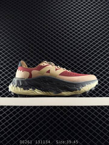 New Balance Fresh Foam More Trail Red Beige Black EU 39-45 Trail Shoe - Unisex (BS-83242)