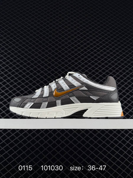 Nike P-6000 grey white orange EU 36-47 running lifestyle