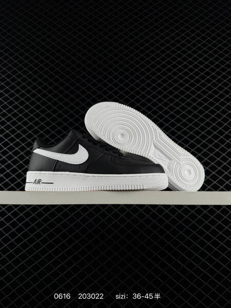 Nike Air Force 1 Low black white silver EU 36-45 sneaker