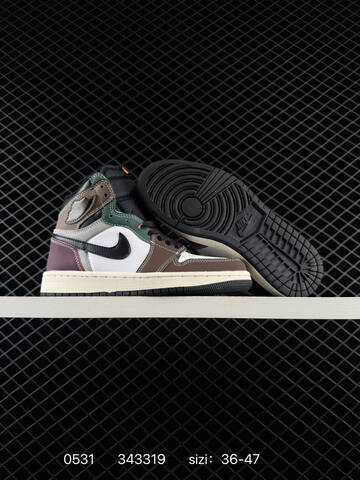 Nike AIR JORDAN 1 RETRO HIGH OG AIR JORDAN 555088-035 36 47 343 Lifestyle - Unisex (BS-79191)