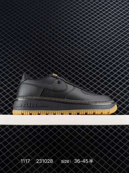 Nike Air Force 1 GTX multi-color shown sail cream beige gum black gum and grey taupe EU 36-45 lifestyle