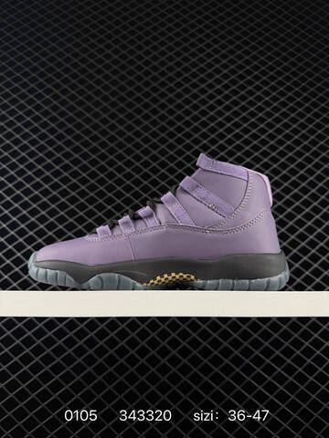 Jordan Air Jordan 11 Retro Mojave Purple Black Dark Grey EU 36-47 Basketball Shoe - Unisex (BS-79896)