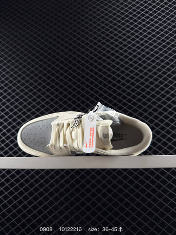 Jordan Air Jordan 1 Low Off White Grey EU 36-45 Sneaker - Unisex (BS-80744)
