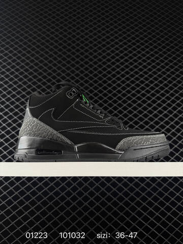 Jordan Air Jordan 3 Retro SE Black Dark Grey EU 36-47 Basketball Shoe - Unisex (BS-79784)