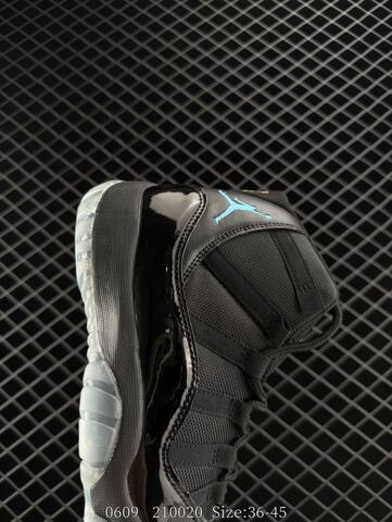 Jordan Air Jordan 11 Concord Black White Clear EU 36-45 Basketball Shoe - Unisex (BS-81236)