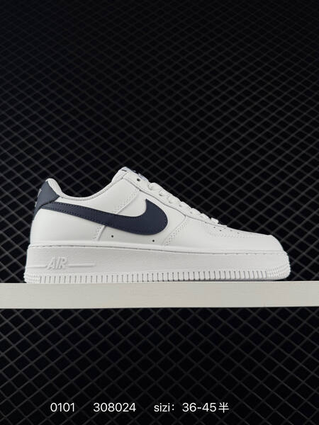 Nike Air Force 1 07 Low White Navy EU 36-45 casual lifestyle