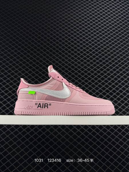 Nike OFF-WHITE x Air Force 1 pink EU 36-45 lifestyle