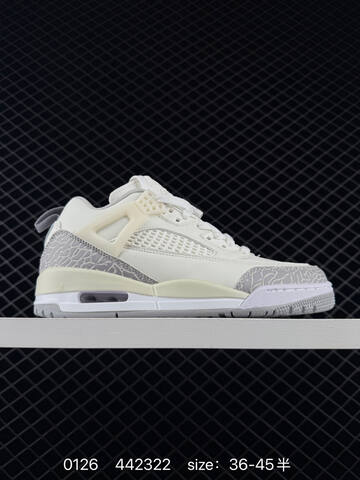 Jordan Jordan Spizike Low Off White Light Green Blue Black EU 36-45 Basketball Shoe - Unisex (BS-79761)