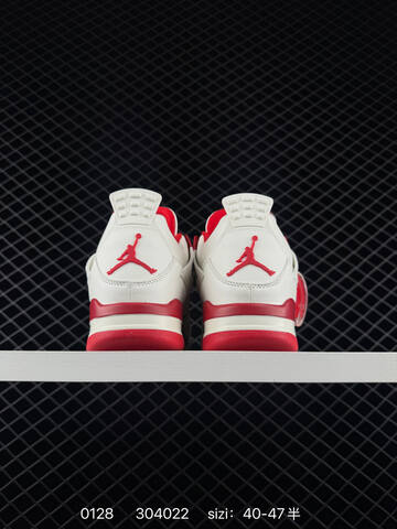 Jordan Air Jordan 4 Retro Sierra Red Off White Red EU 40-47 Basketball Shoe - Men's (BS-79746)