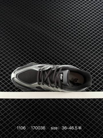 New Balance 9060 U9060IAB black silver dark grey white EU 36-46 5 sneaker