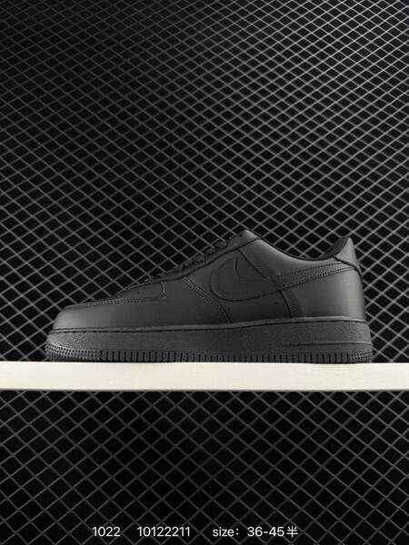Nike Air Force 1 07 Triple Black EU 36-45 5 casual lifestyle