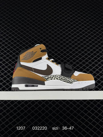 Jordan Air Jordan Legacy 312 White Mint Green Black Brown Tan EU 36-47 Basketball Shoe - Unisex (BS-80091)