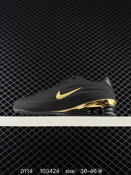 Nike Shox R4 Black Green EU 36-46 lifestyle
