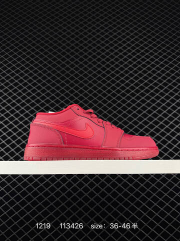 Jordan Air Jordan 1 Low All Red EU 36-46 Sneaker - Unisex (BS-80023)