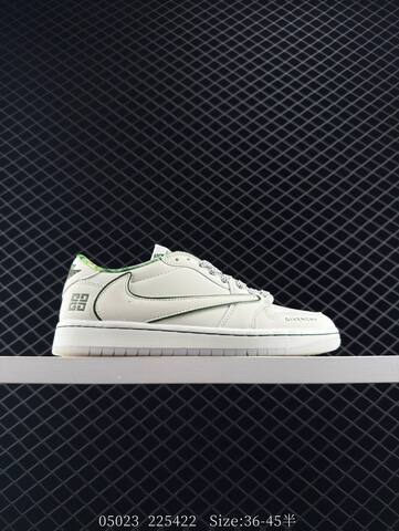 Jordan Air Jordan 1 Low Off White Green Grey EU 36-45 Skate Shoe - Unisex (BS-81312)