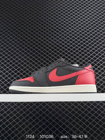 Jordan Air Jordan 1 Low OG SP Travis Scott Black Red Sail EU 36-47 Sneaker - Unisex (BS-80203)