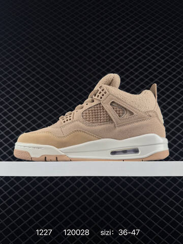 Jordan Air Jordan 4 Retro Khaki Sail Off White EU 36-47 Basketball Shoe - Unisex (BS-79982)