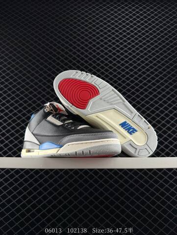 Jordan Air Jordan 3 Retro Rare Air black cream blue red