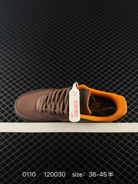 Nike Air Force 1 07 brown orange black EU 36-45 lifestyle