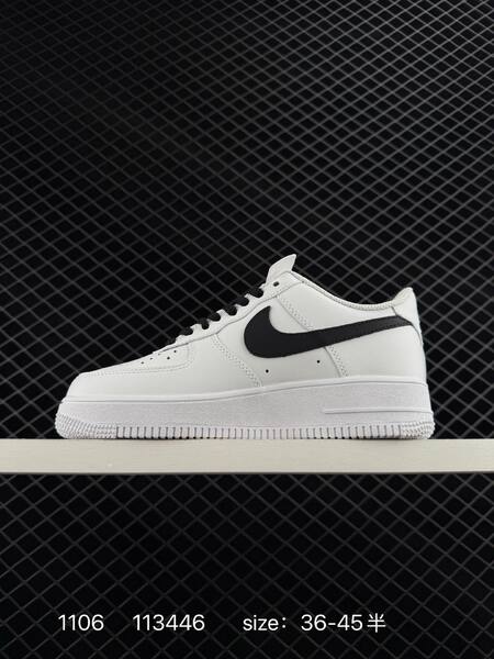 Nike Air Force 1 Low White Black EU 36-45 lifestyle