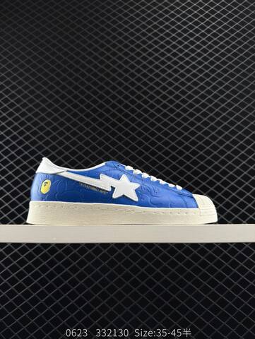 Bape x Adidas Originals Superstar JR2701 35 5 36 36 5 37 38 Lifestyle - Women's (BS-78335)