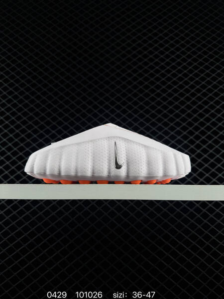 Nike Mind 001 white/pink with orange outsole accents 36-47 lifestyle