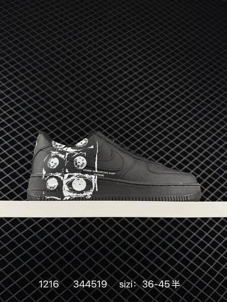 Nike Air Force 1 Low Black White EU 36-45 5 lifestyle