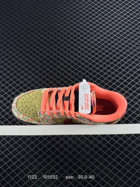 Nike SB Dunk Low multicolor olive red orange 35 5-45 skate lifestyle
