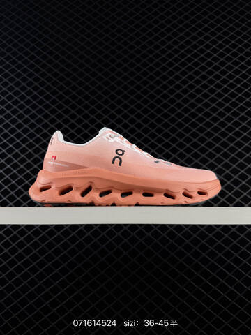 On Cloudtecphase Peach White Gray EU 36-45 Running Shoe Running Sneakers - Unisex BS-85035