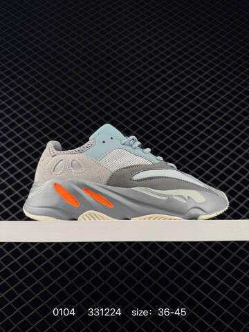Adidas Yeezy Boost 700 Wave Runner Grey Black White Orange Teal EU 36-45 Sneaker - Unisex (BS-83563)