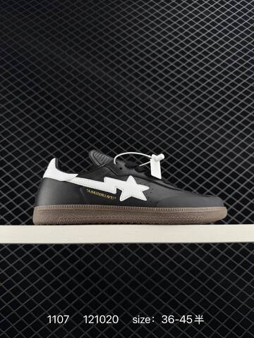A Bathing Ape x Adidas Originals Samba JR9245 36 36 5 Lifestyle - Women's (BS-77379)