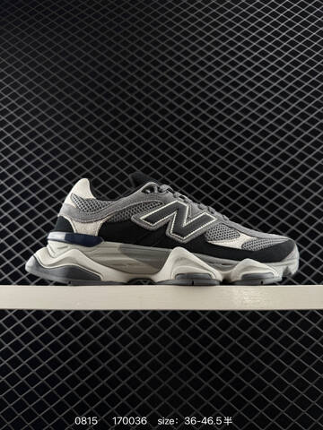 New Balance 9060 grey black off white navy