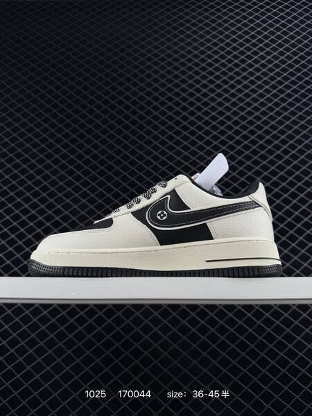 Nike Air Force 1 Low grey black cream EU 36-45 5 lifestyle