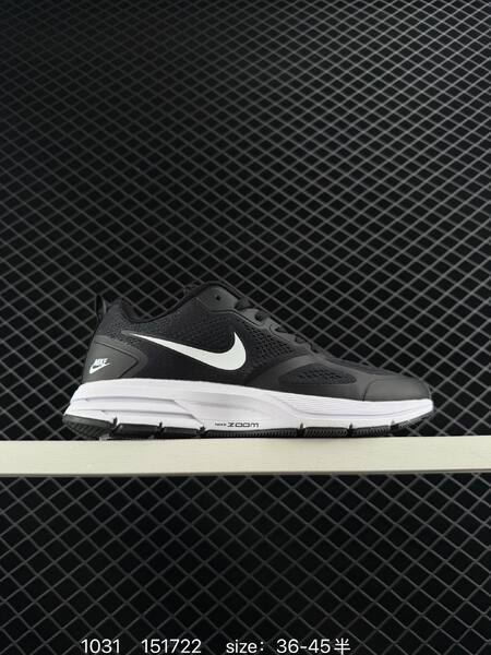 Nike Zoom Pegasus 26X Black White 36-45 running lifestyle