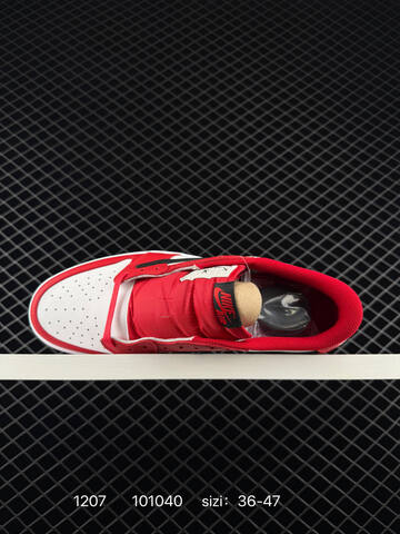 Jordan Air Jordan 1 Low OG SP White Red Black EU 36-47 Sneaker - Unisex (BS-80095)