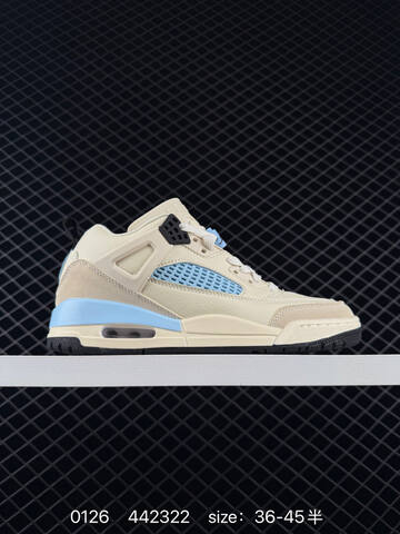 Jordan Jordan Spizike Low Off White Light Green Blue Black EU 36-45 Basketball Shoe - Unisex (BS-79761)