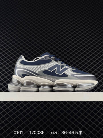New Balance 2000 Navy Grey Off White Silver EU 36-46 5 Sneaker - Unisex (BS-82426)