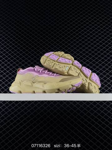 LOEWE x On Cloudsoma 3 MF30851043 Khaki Purple Or White Gray EU 36-45 Trail Shoe Trail Running Sneakers - Unisex BS-85055