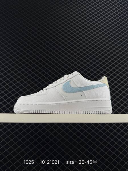 Nike Air Force 1 Low white with light blue accents 36-45 casual lifestyle