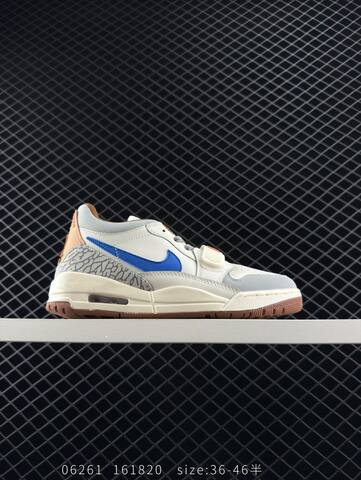 Jordan Air Jordan Legacy 312 Low White Grey Blue Red EU 36-46 Basketball Shoe - Unisex (BS-81142)