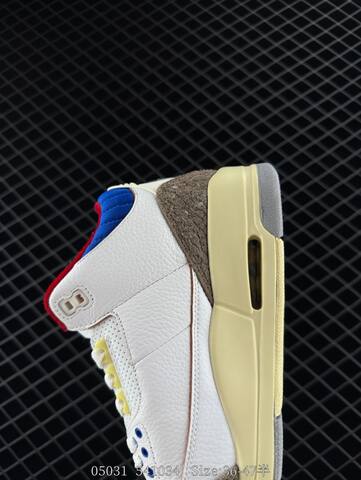 Jordan Air Jordan 3 Retro Seoul 2 0 White Brown Blue Red Cream EU 36-47 Basketball Shoe - Unisex (BS-81275)