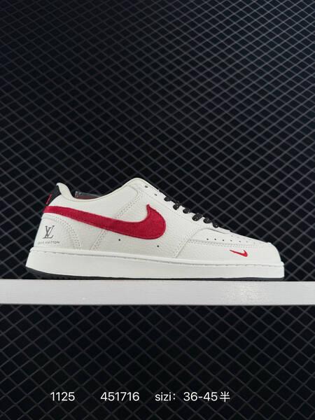 Nike Court Vision Low white red black EU 36-45 5 casual lifestyle