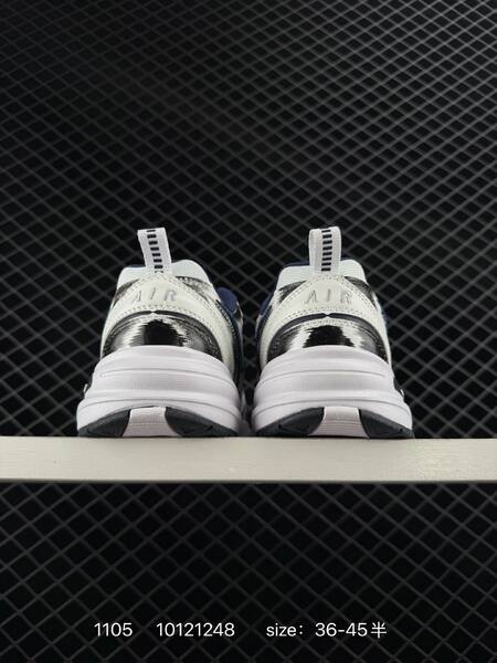 Nike Air Monarch IV White Black Navy Silver EU 36-45 5 casual lifestyle