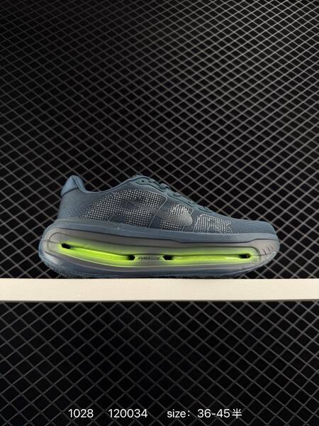 Nike Vomero 19 blue-gray with neon green accents 36-45 running lifestyle