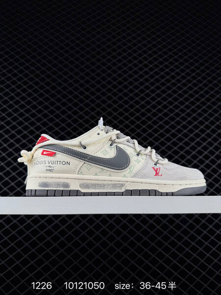 Nike SB Dunk Low x LV Sail White Grey Red EU 36-45 5 skate lifestyle