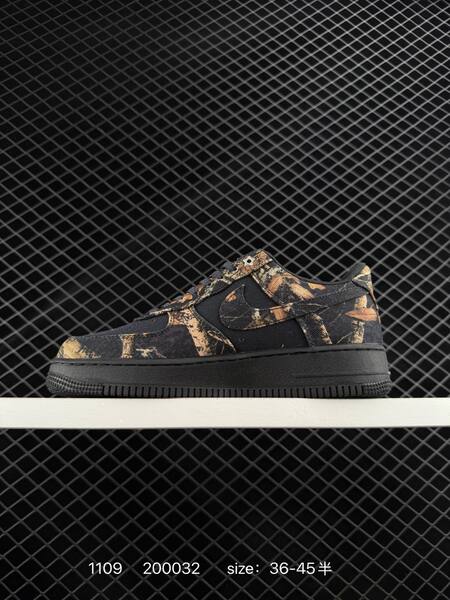 Nike Air Force 1 Low Black Brown camo EU 36-45 5 lifestyle