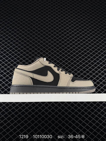 Jordan Air Jordan 1 Low Khaki Black EU 36-45 Sneaker - Unisex (BS-80030)