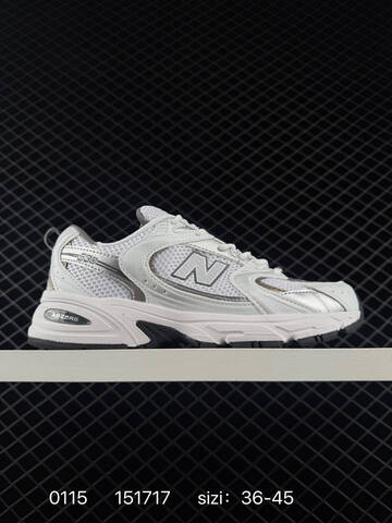 New Balance 530 White Gold Olive Black EU 36-45 Running Shoe - Unisex (BS-82392)