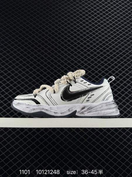 Nike Air Monarch IV White Black Navy EU 36-45 5 casual lifestyle