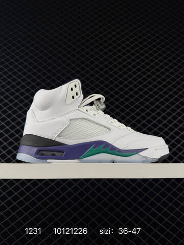Jordan Air Jordan 5 Retro SP Dawn Off White Black Pink Ice Blue EU 36-47 Basketball Shoe - Unisex (BS-79924)